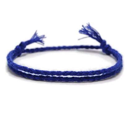 Handmade Woven Cotton Twisted Rope Bracelet