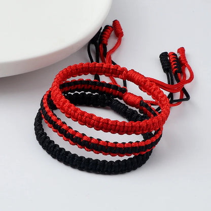 Red String Bracelets Bangles with Adjustable Handmade Rope for Men & Women