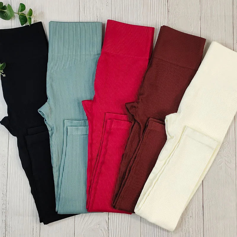 High Waist Scrunch Butt Lifting Leggings for Women