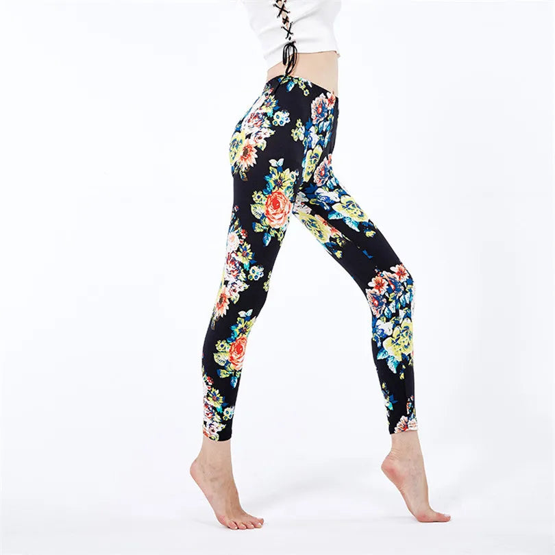 High Waist Push-Up Fitness Leggings with Comfortable, Stylish & Supportive