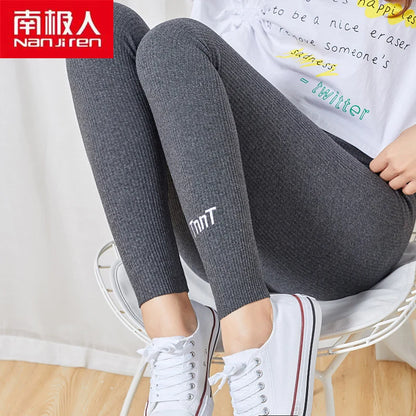 Women's Stacked Cotton Leggings with Casual, Warm & Stylish