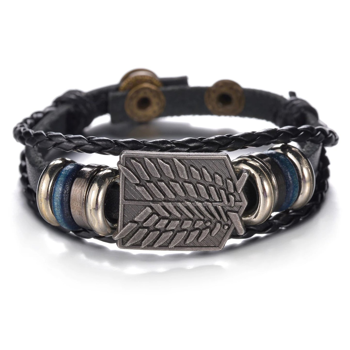 Handmade Weaving Vintage Anchor Bracelet for Men