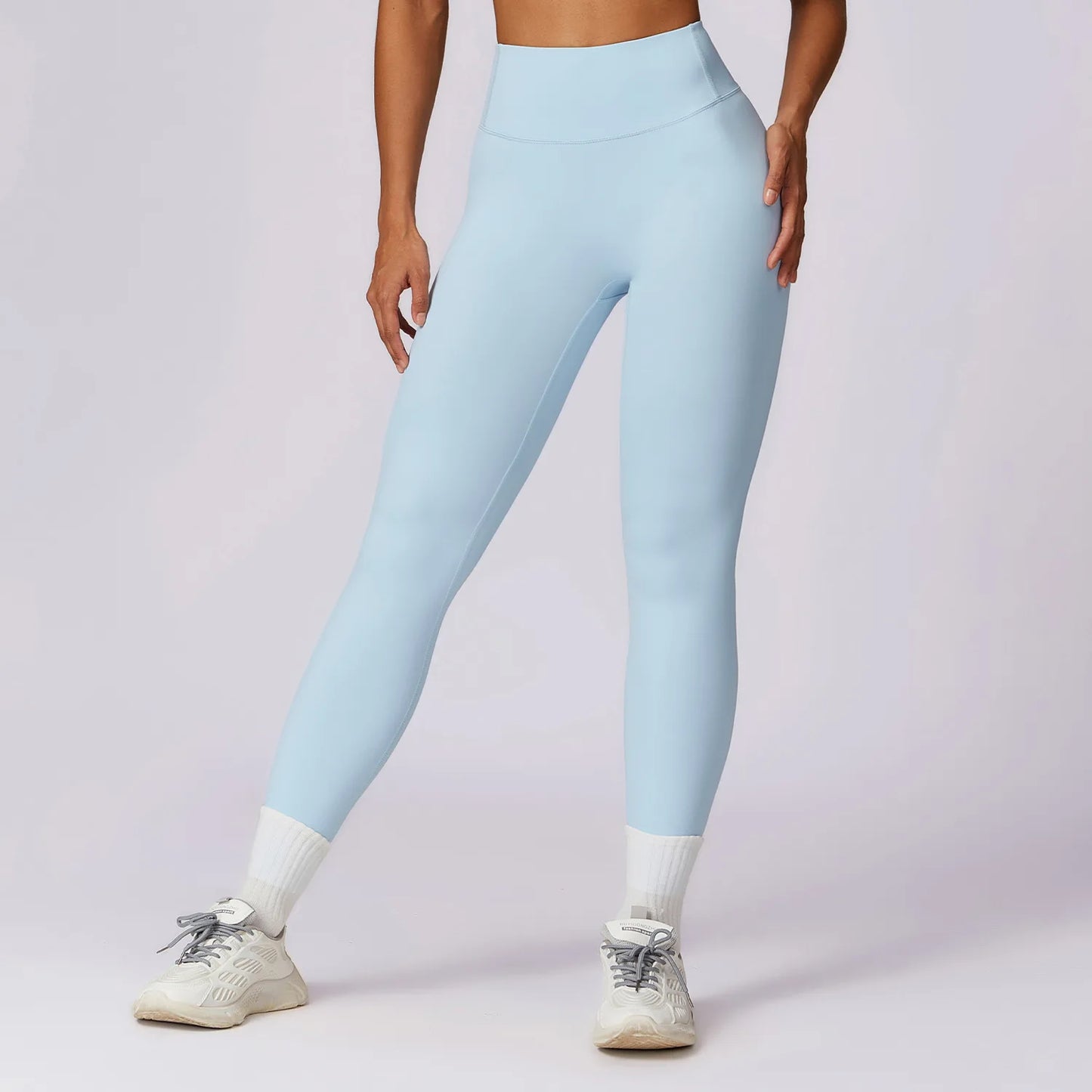 Women's High Waist Butt Lifting Gym Leggings – Seamless Push-Up Yoga Pants