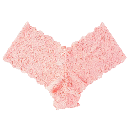 Floral Lace Low Waist Briefs - Comfortable Women's Lingerie