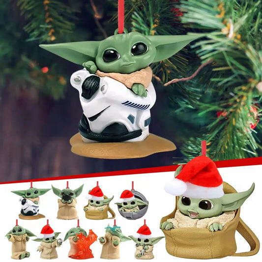 Christmas Decorations 2023 Disney Cartoon Yoda Baby