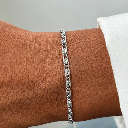 Stainless Steel Bracelet Eternity Bracelet