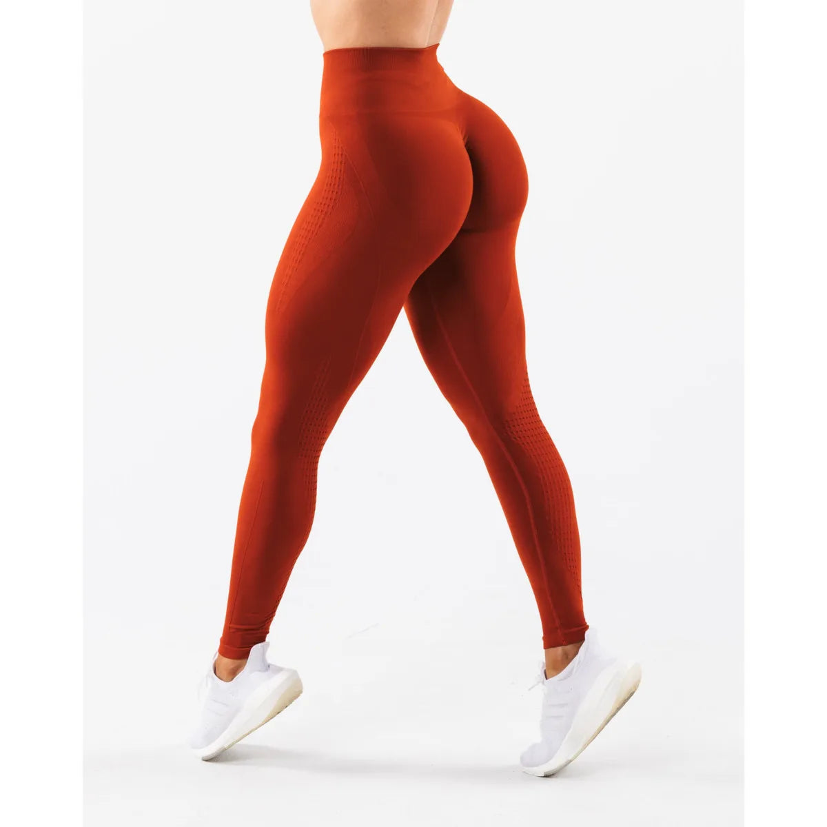 Women's Seamless Scrunch Booty High Waist Anti-Cellulite Leggings