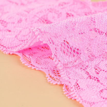 Lace Floral Women Panties Low Waist Breathable Briefs Female Thong Underwear