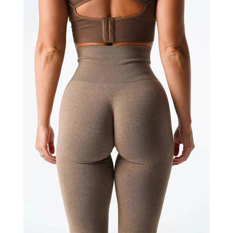Seamless Scrunch Butt Leggings for Women – High-Waisted, Butt-Lifting Gym Fit