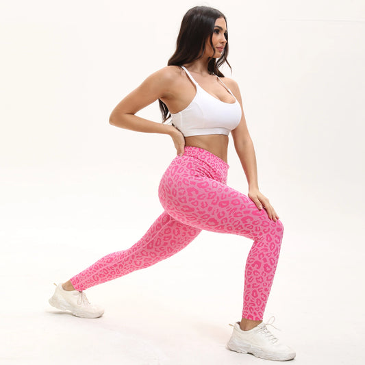 Fitness Leopard Print TikTok Viral Leggings
