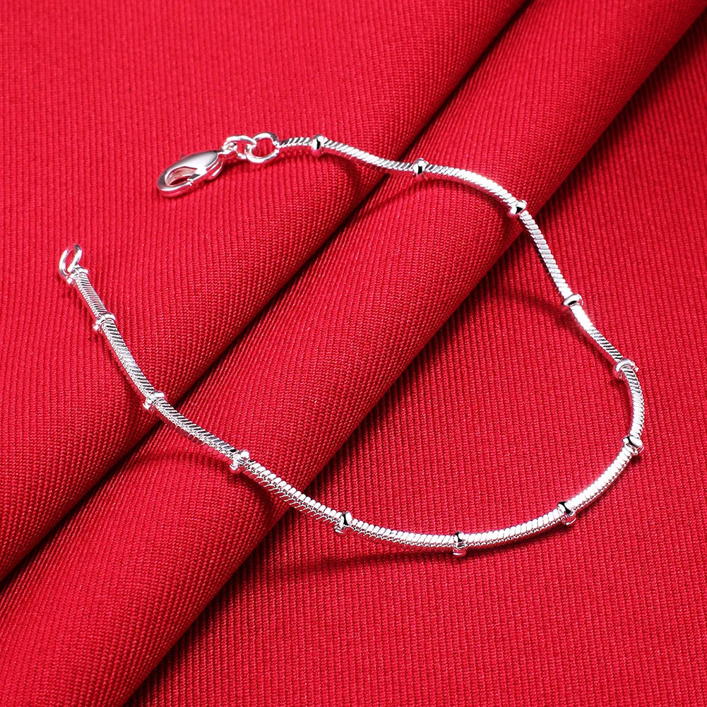 925 Sterling Silver 4MM Twisted Rope Bracelet