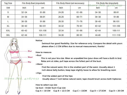12 Colors Women’s Slim High Waisted Bikini Set