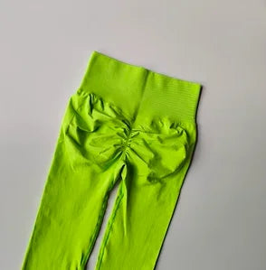 High Waist Scrunch Butt Leggings for Women – Seamless Yoga & Workout Pants