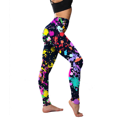 Stretchy Colorful TikTok Viral Leggings