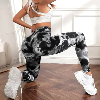 Seamless High Waist Anti Cellulite Workout Leggings for Women