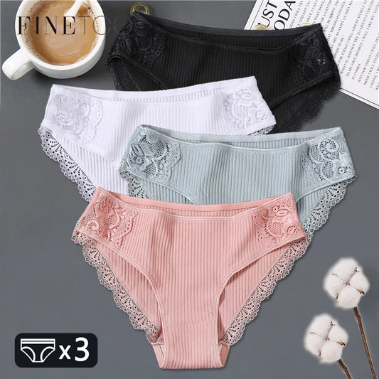 Women’s Cotton Lace Panties – Soft, Trendy & Comfortable Underwear