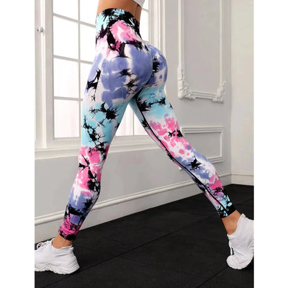 Seamless High Waist Anti Cellulite Workout Leggings for Women