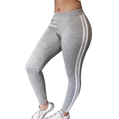 Cotton Yoga Pants High Waist Gym Leggings for Women