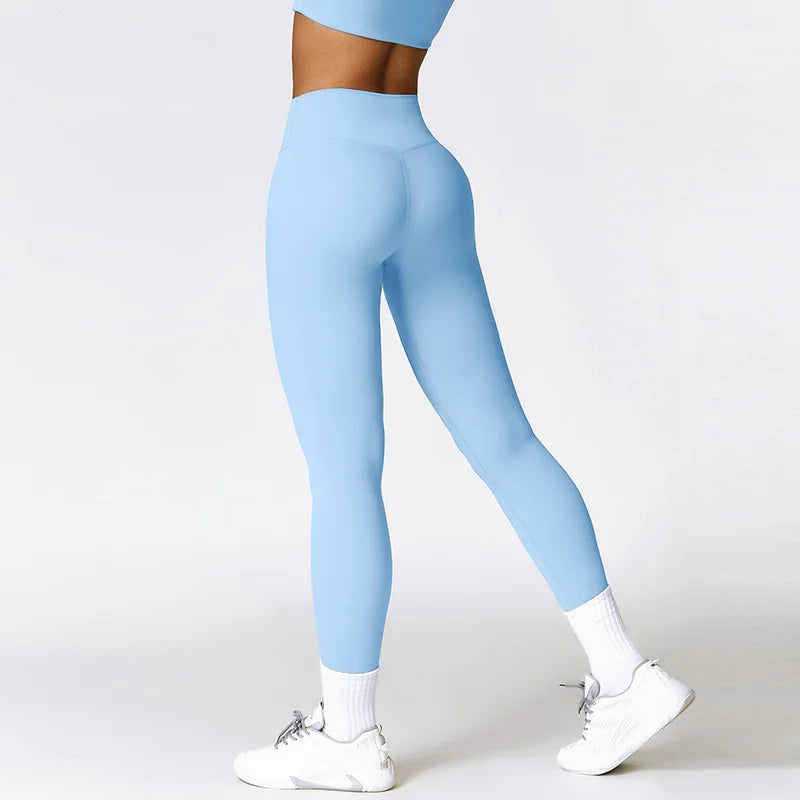 Women's Waistband Push Up Gym Leggings