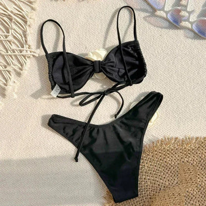 Black bikini set