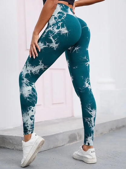 Hip Lifting Seamless High-Waist Gym Leggings