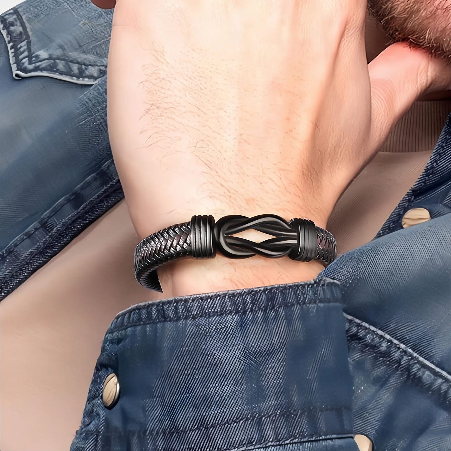 Valentine's & Birthday Gift Leather Bracelets for Men – Stylish & Classic