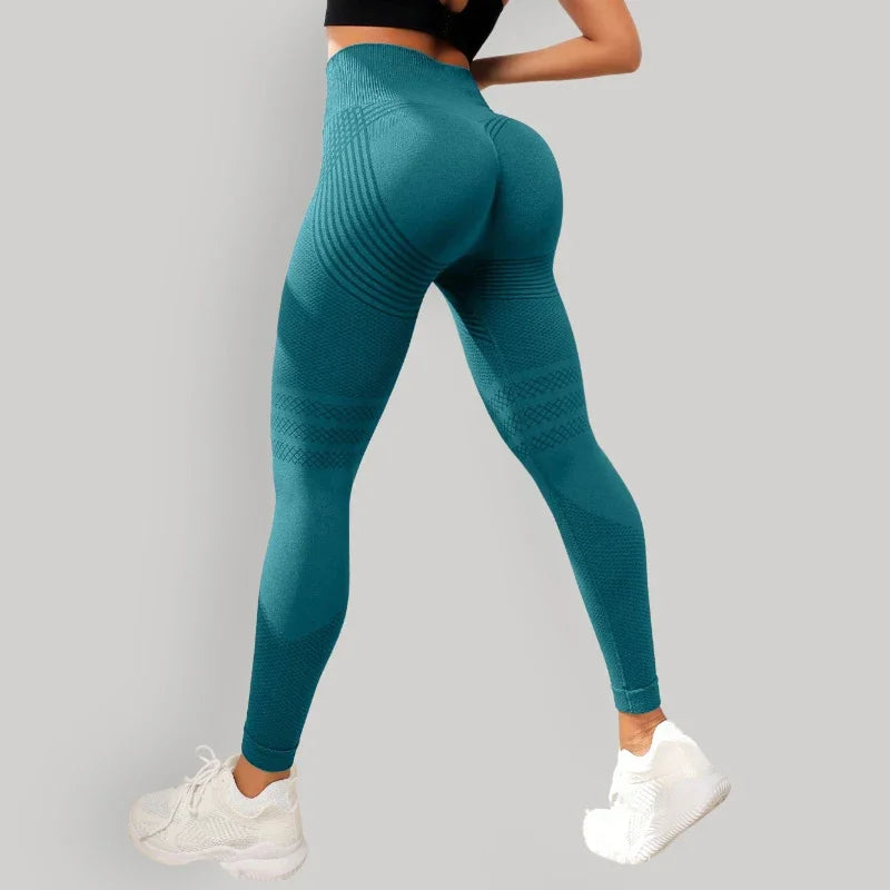 High Waist Seamless Push Up Anti Cellulite Leggings for Women