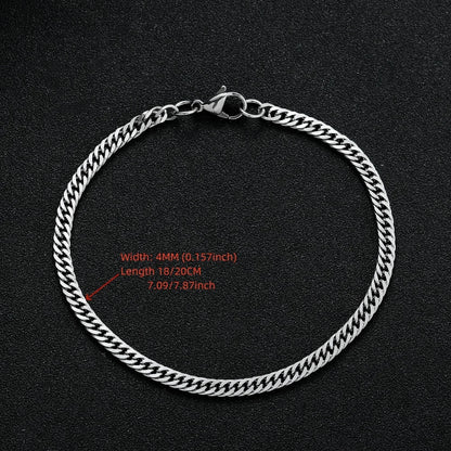 Stainless Steel Fashionable Eternity Bracelet