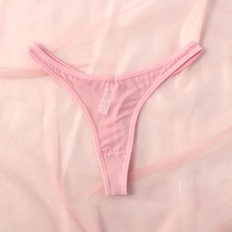 Lace Low-Rise Women Thongs G-String Seamless Panties