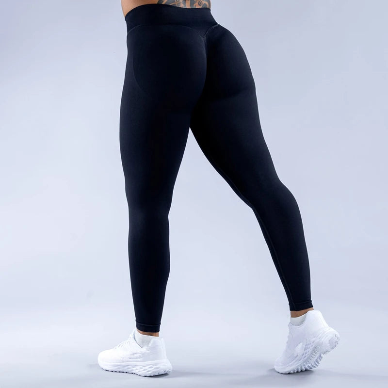 Women's Scrunch Bum Seamless Yoga Leggings with Tummy Control