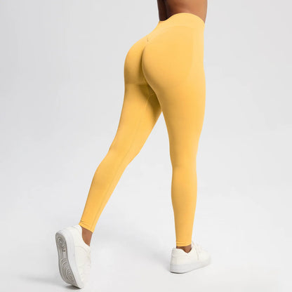 TikTok Viral Seamless Scrunch Butt Leggings with High Waist & Sculpting