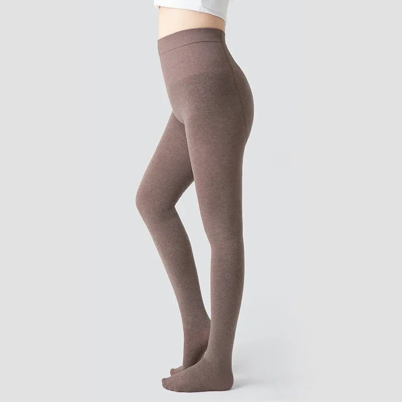 Large Size Cotton Leggings for Women with Winter Thermal Tights