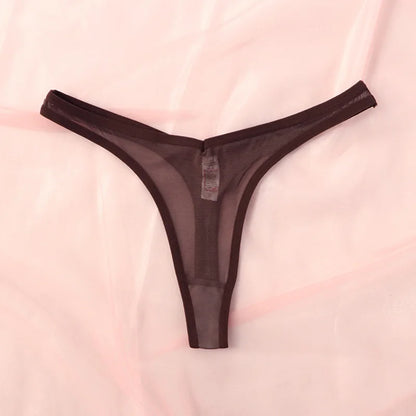 Lace Low-Rise Women Thongs G-String Seamless Panties