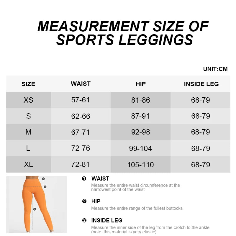 Seamless Scrunch Butt Lifting Leggings – High Waist Tummy Control Gym Tights for Women