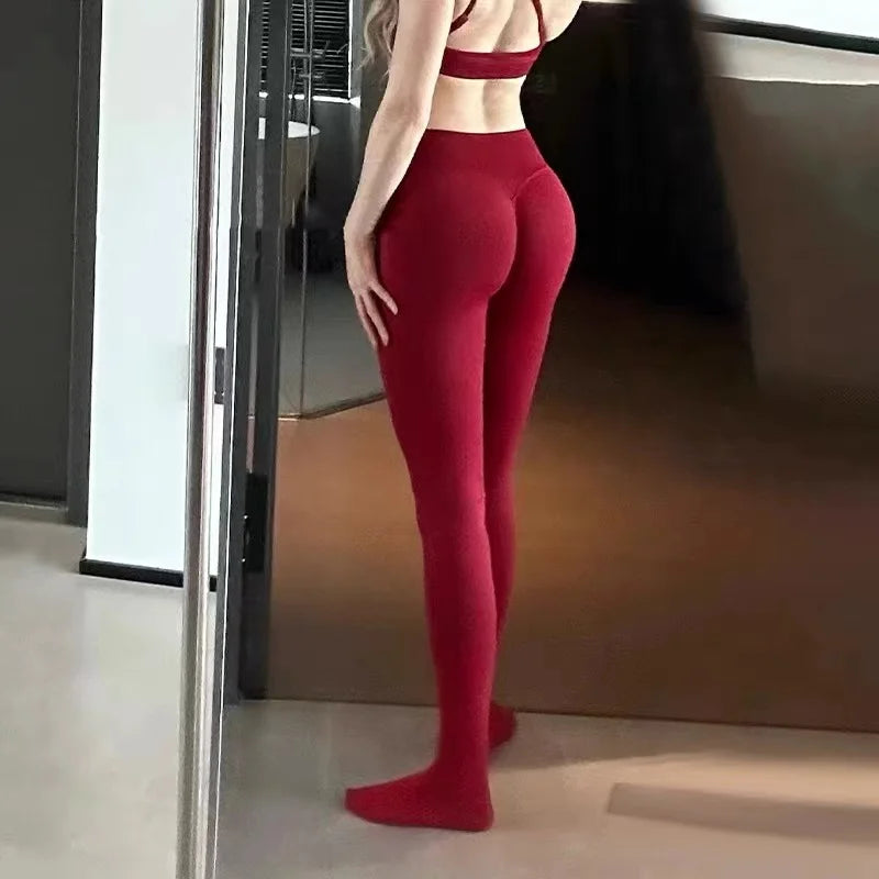 High Waist Scrunch Butt Leggings for Women – Seamless Yoga & Workout Pants