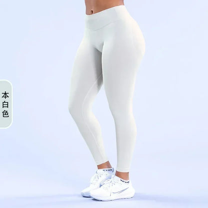 Women’s High-Waisted Seamless Scrunch Butt Leggings for Gym & Yoga