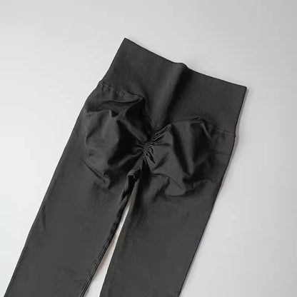 High Waist Butt Lifting Yoga Leggings for Women – Seamless, Tummy Control, Push Up, Squat-Proof Gym Pants