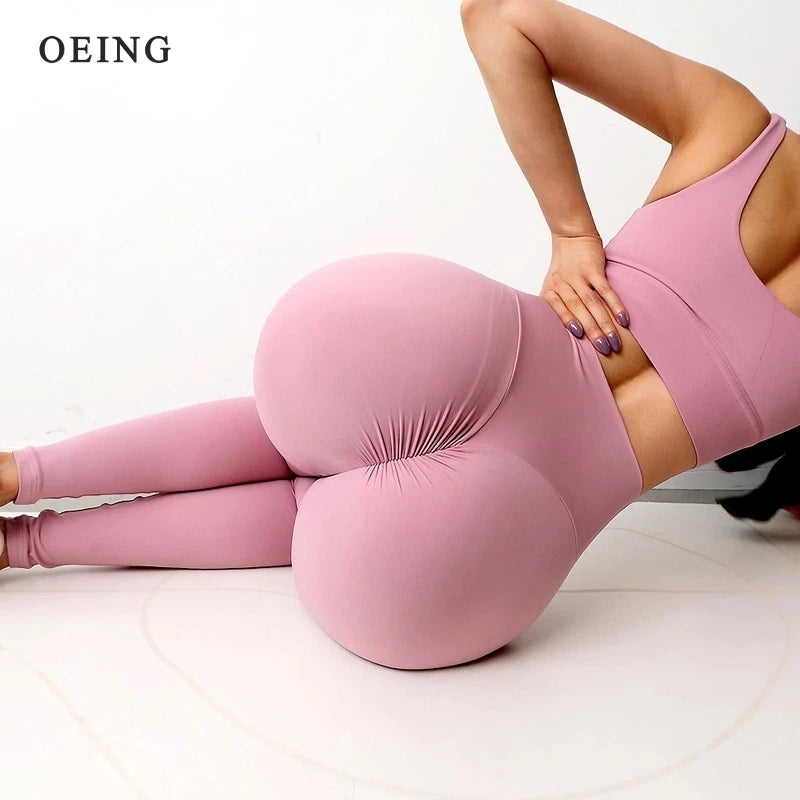 Scrunch Butt Leggings for Women – Seamless High Waist Booty-Lifting Gym Pants