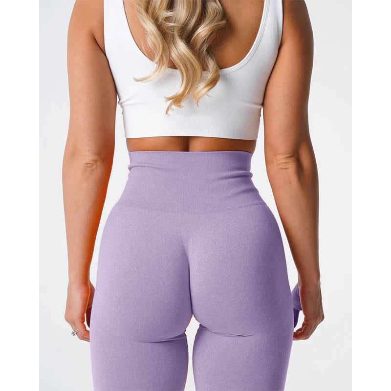 Seamless Scrunch Butt Leggings for Women – High-Waisted, Butt-Lifting Gym Fit