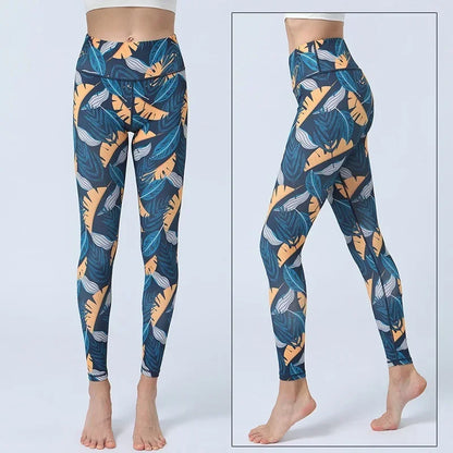 High Waist Tummy Control Yoga Leggings for Women