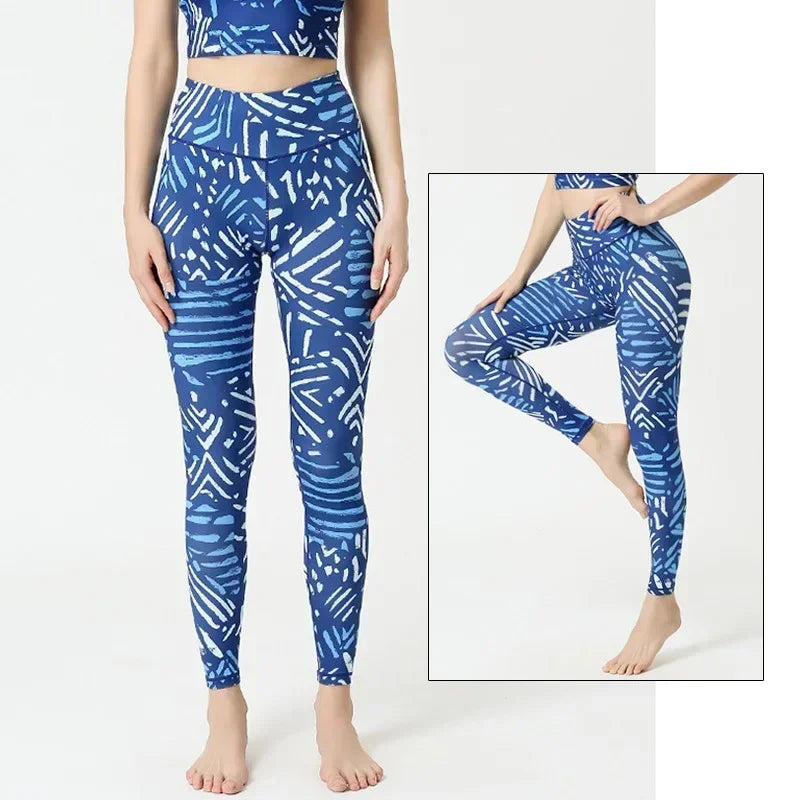 High Waist Tummy Control Yoga Leggings for Women