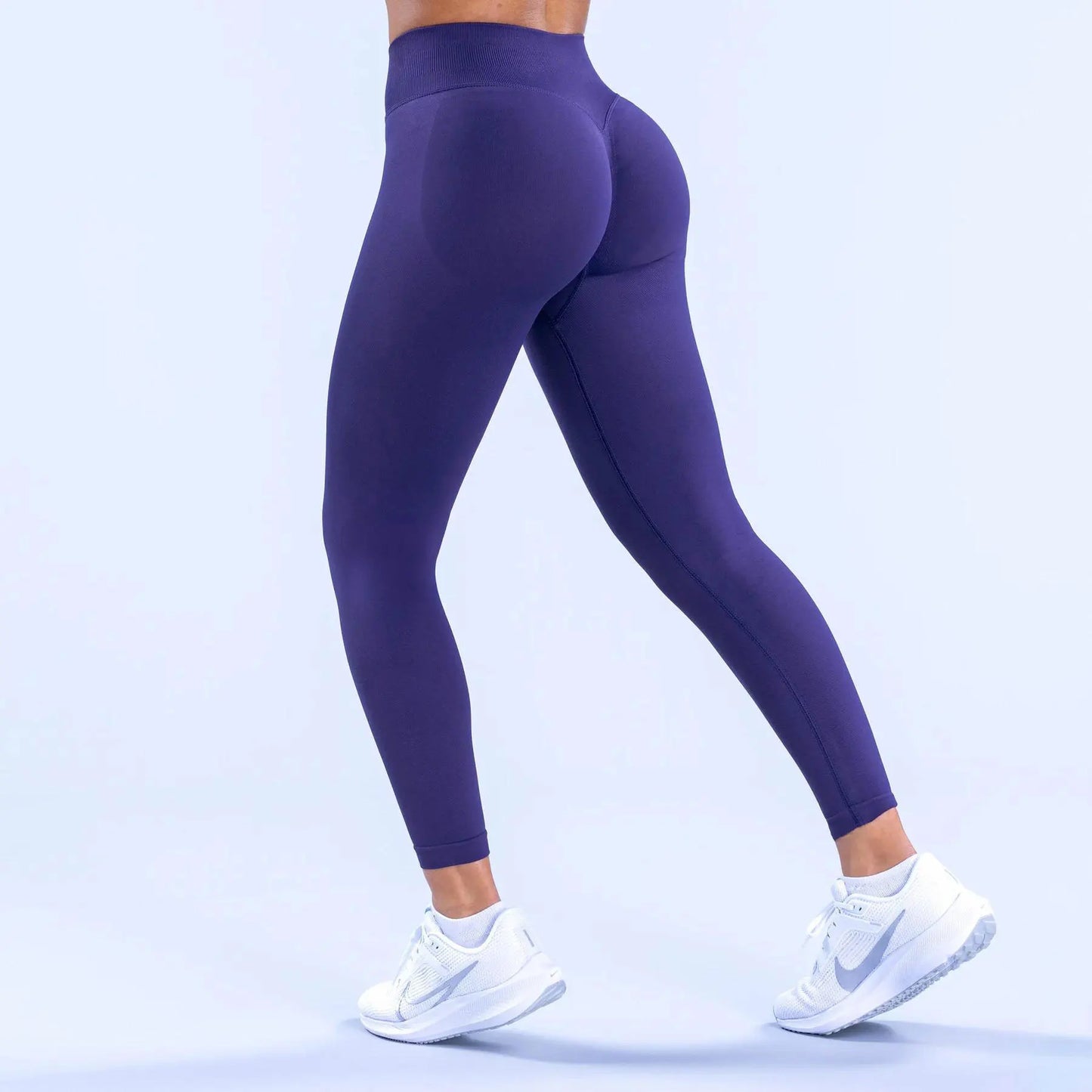 Seamless Pilates Yoga Pants Scrunch Butt Tummy Control Leggings for Women