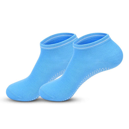 Anti-Slip Yoga Socks sky blue