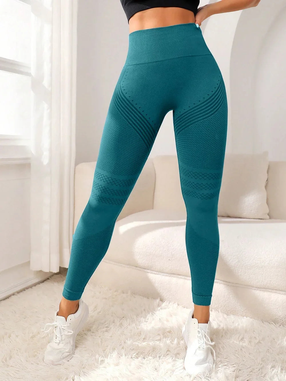 High Waist Seamless Anti-Cellulite Leggings for Women