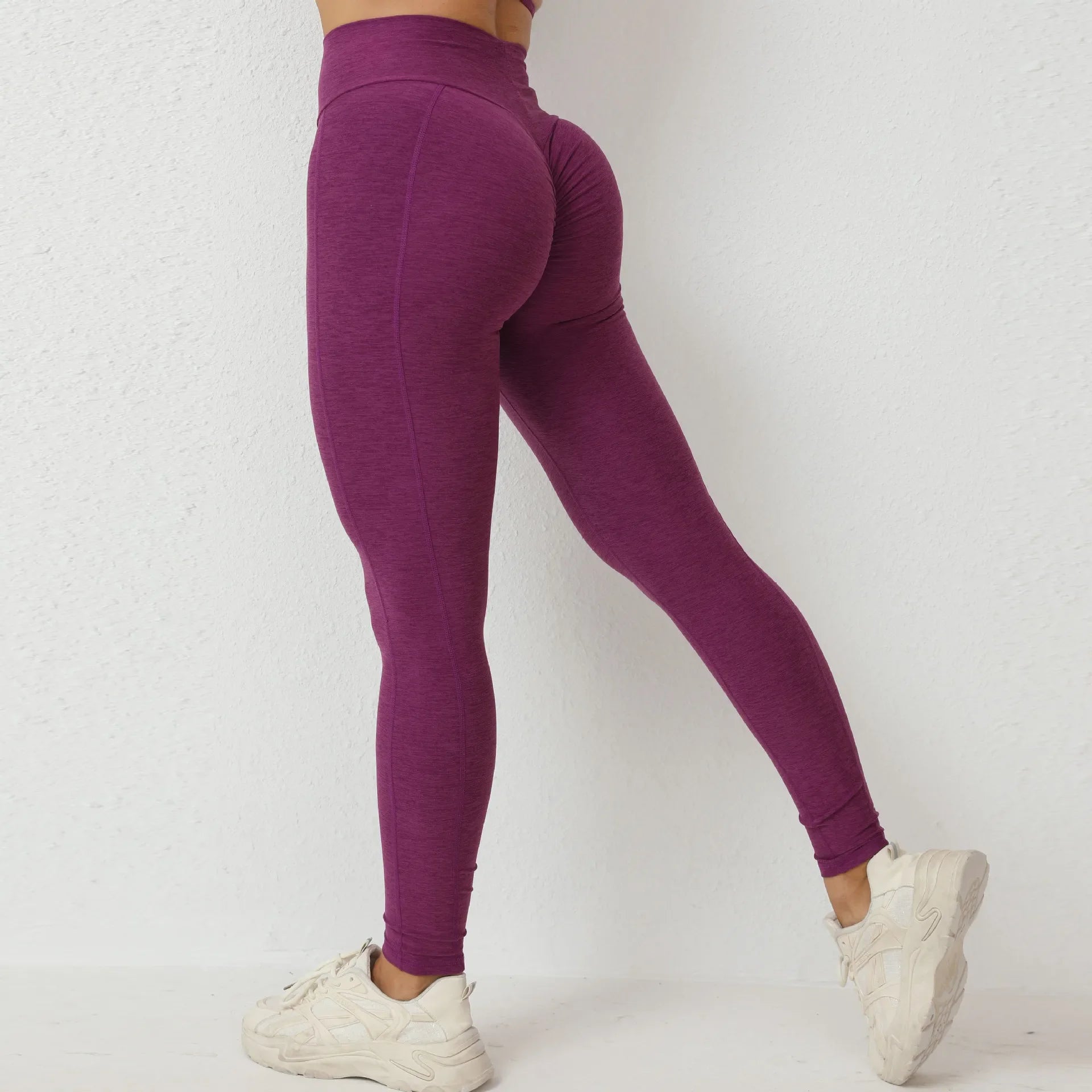 A pair of Cherry Cola High Waist Sport Gym Workout Anti-Cellulite Leggings for Women | BossDeals