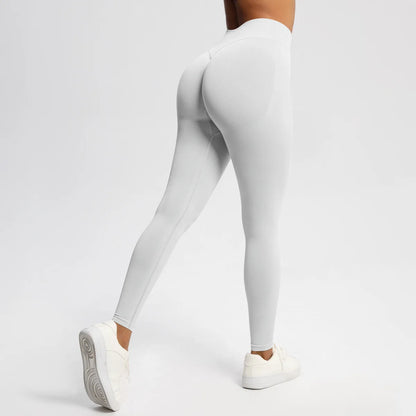 TikTok Viral Seamless Scrunch Butt Leggings with High Waist & Sculpting
