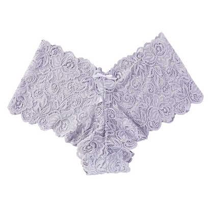 Floral Lace Low Waist Briefs - Comfortable Women's Lingerie