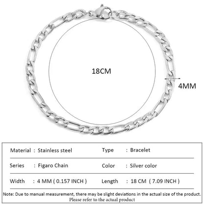 Stainless Steel Classic Eternity Bracelet for Women