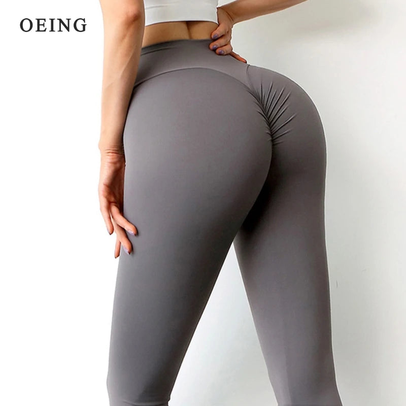 Seamless Leggings Women Scrunch Butt Yoga Pants Women Fitness High Waist Soft Booty Sports Pants