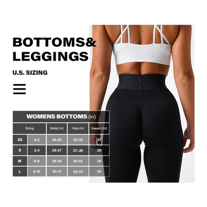 Seamless Fitness Leggings for Women with Elastic, Breathable & Comfortable Tights